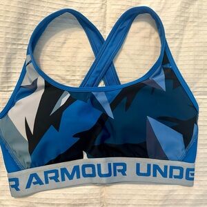 Under Armour Women's Blue Sports Bra